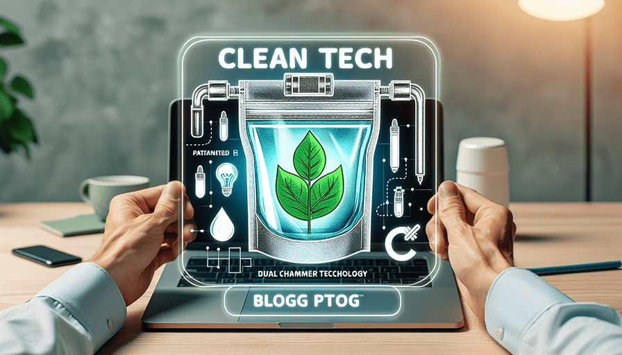Cleantech as it applies to Arranti’s Dual Chamber Pouch patented technology